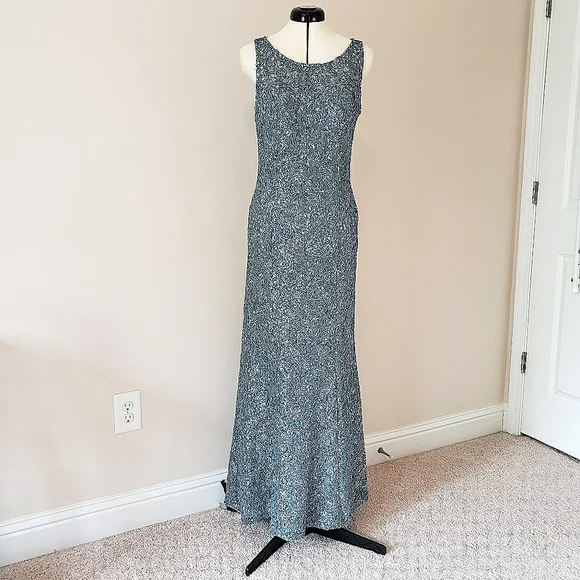 Camille LA VIE Formal Evening Gown 2 Piece Light Blue Sequin - Picture 2 of 16